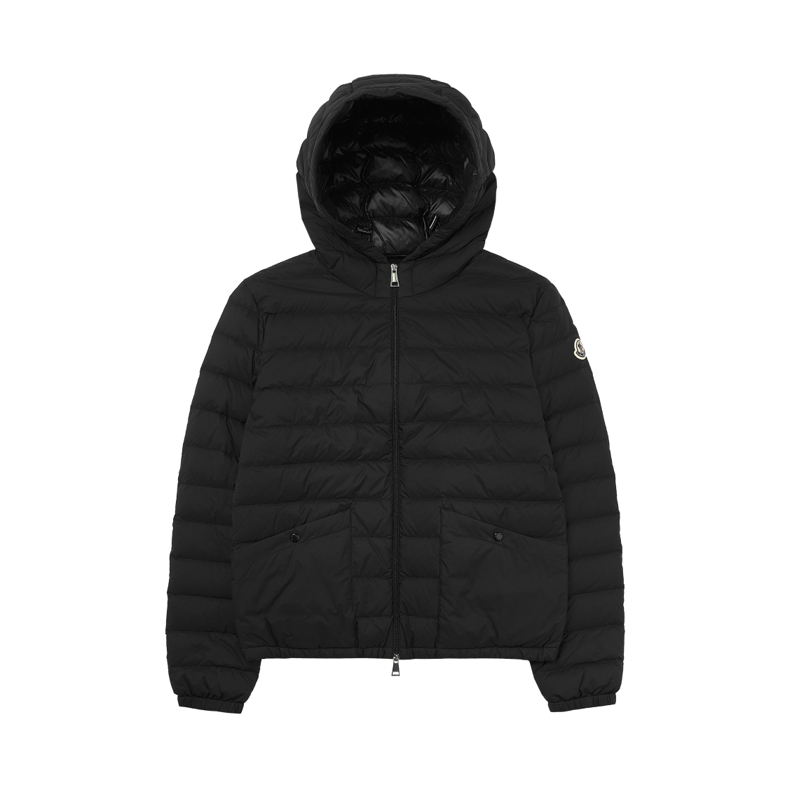 K1-093-1A00069-5986E-999 (W) Moncler Hede Hooded Short Down Jacket Black - 25SS