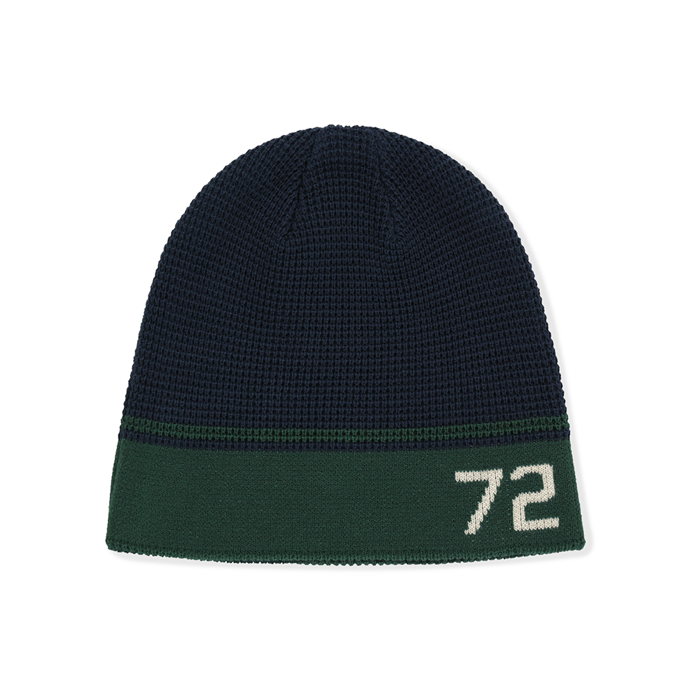 SL253KHWBE01NA [5% 적립] sunlovetour 72 Stripe Beanie Navy
