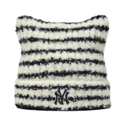 MLB Stripe Meowing Beanie New York Yankees Black