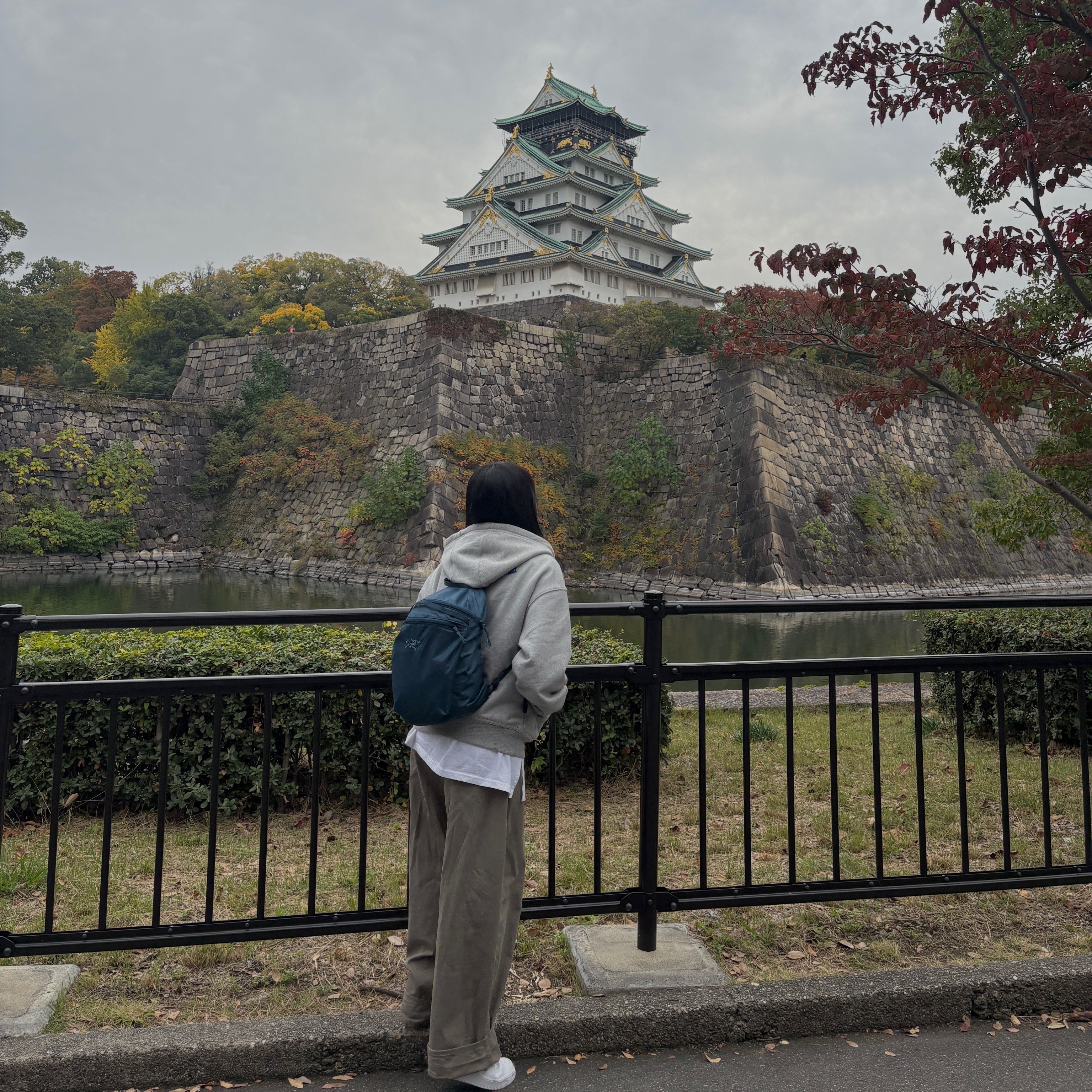 Ader Error Sig; TRS/BL Tag Hoodie Zip-Up 02 Grey, Arc'teryx Heliad 15 Backpack Nightscape 착용 스타일 - 1