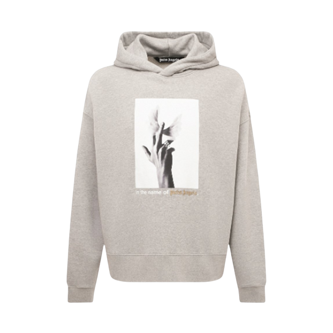 팜엔젤스 윙스 후디 멜란지 - 그레이(Palm Angels Wings Hoody Melange - Grey)