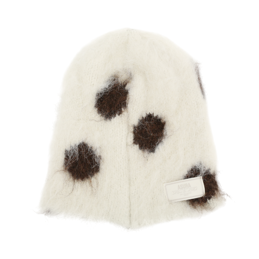 A25FWACC18IV0F Asura Dot Blush Beanie Ivory