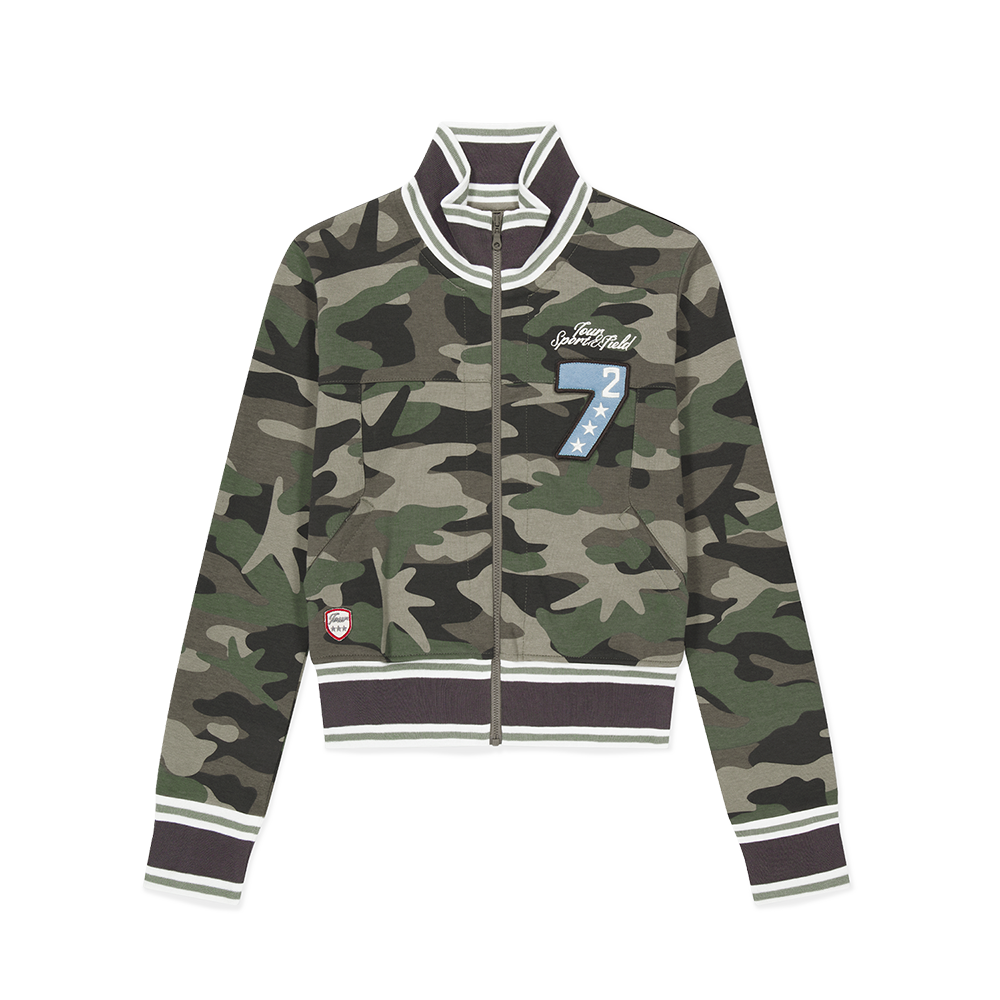 SL253TOWLS51CA [트리플적립]SUNLOVE W Patch Track Jacket Camo