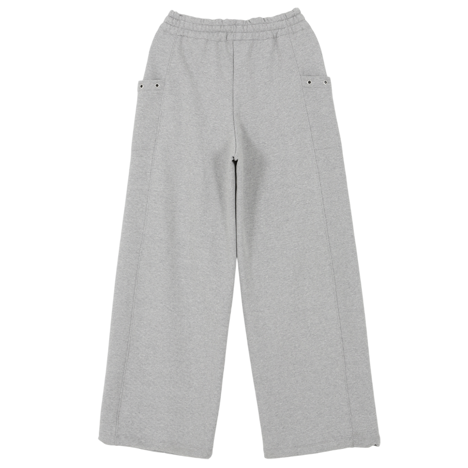 아수라 플리스 컬러 플립 스웨트팬츠 멜란지 그레이(Asura Fleece Color Flip Sweatpants Melange Grey) - 2