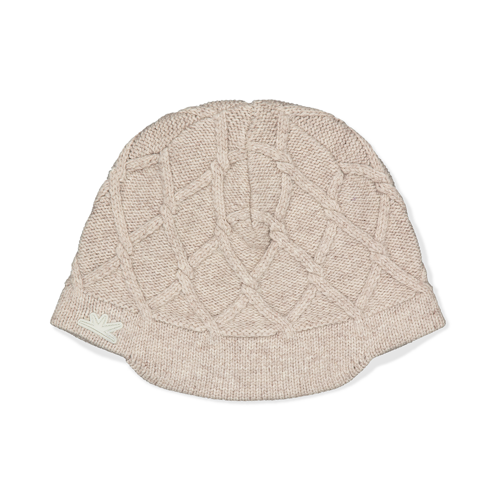 [트리플적립]썬러브 케이블 바이저 비니 아이보리([트리플적립]SUNLOVE Cable Visor Beanie Ivory)