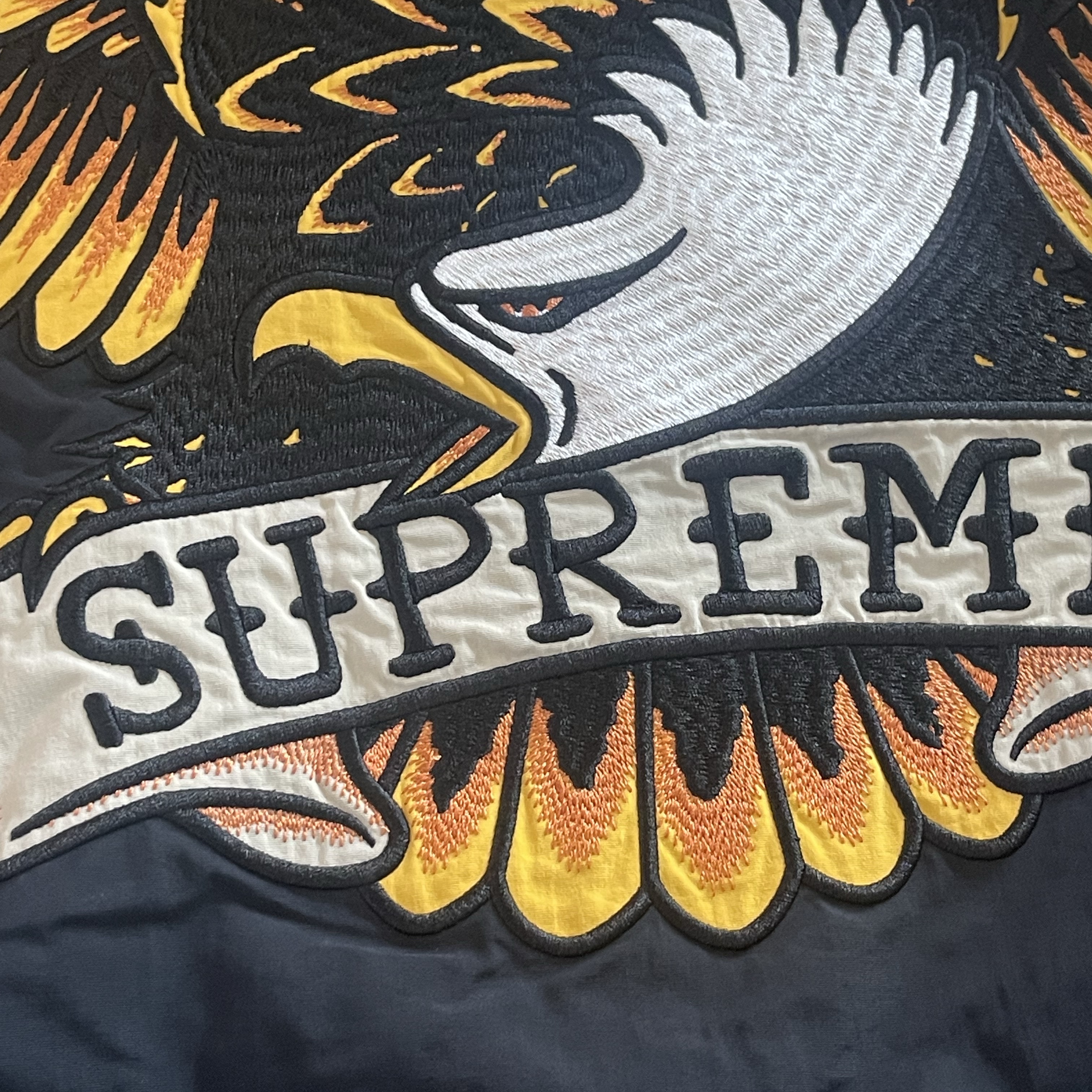 Supreme Antihero Stadium Jacket Black - 25FW 착용 스타일 - 1
