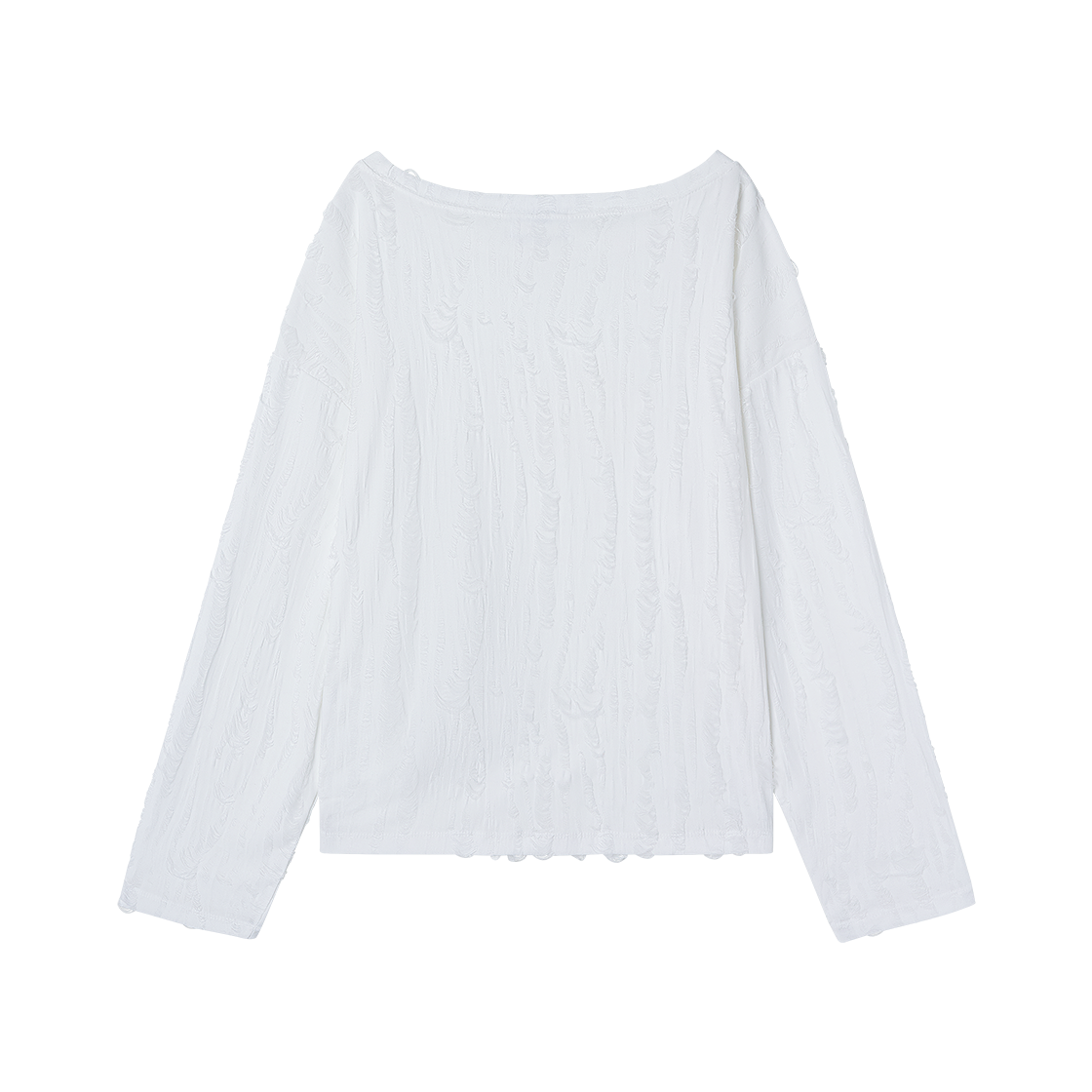 솜속 데본 디스트로이드 탑 화이트(SOMSOC Devon Destroyed Top White) - 2