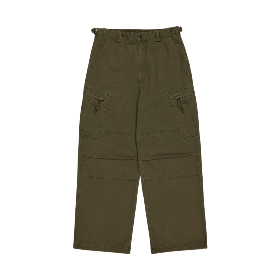 25AW_PRNP_002_OV PERENN Zip Cargo Pants Olive