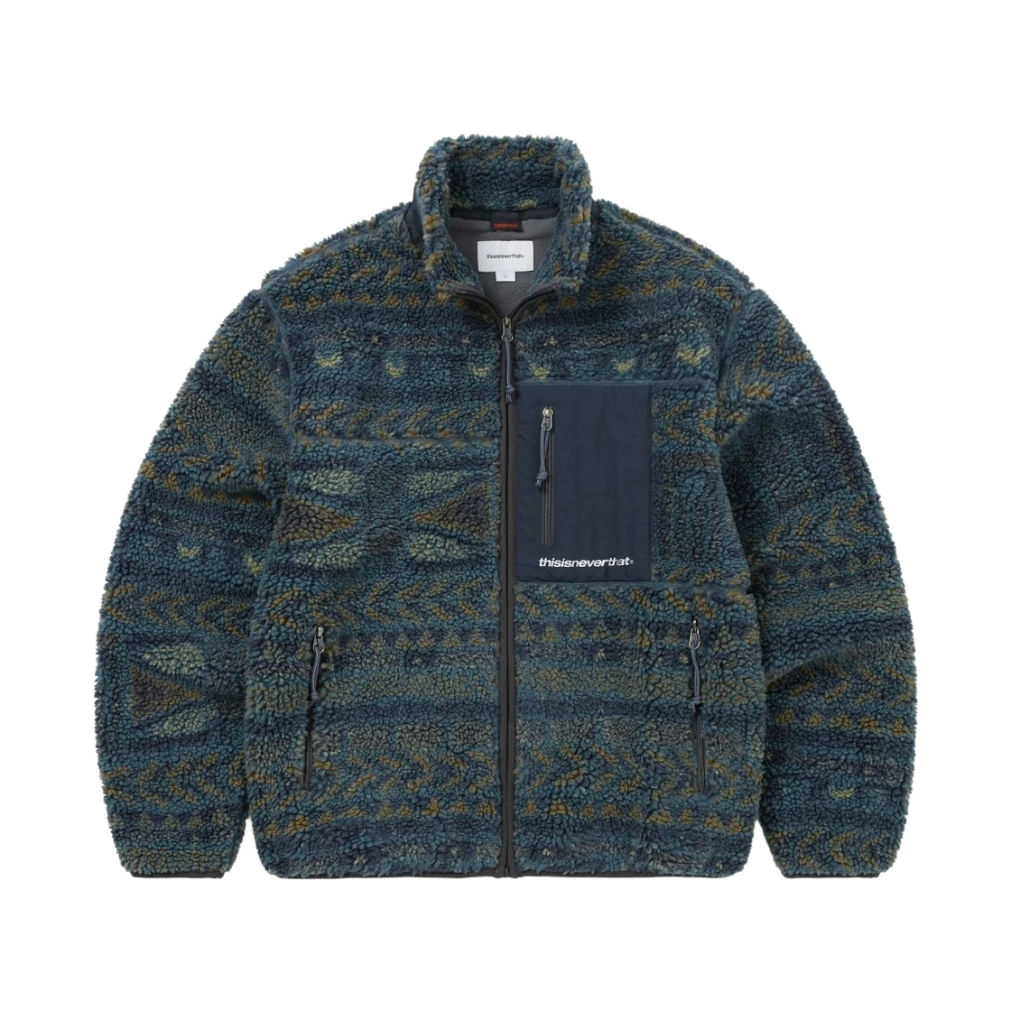thisisneverthat thisisneverthat SP Sherpa Fleece Jacket Navy · S