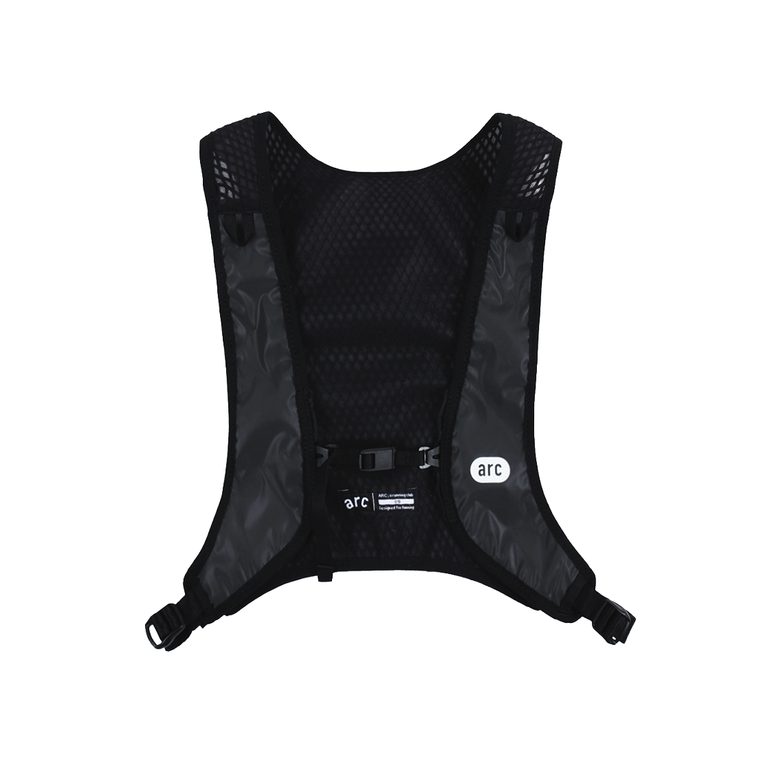 FAG52BCVBBRO ARC Beacon Vest Black Black Reflective