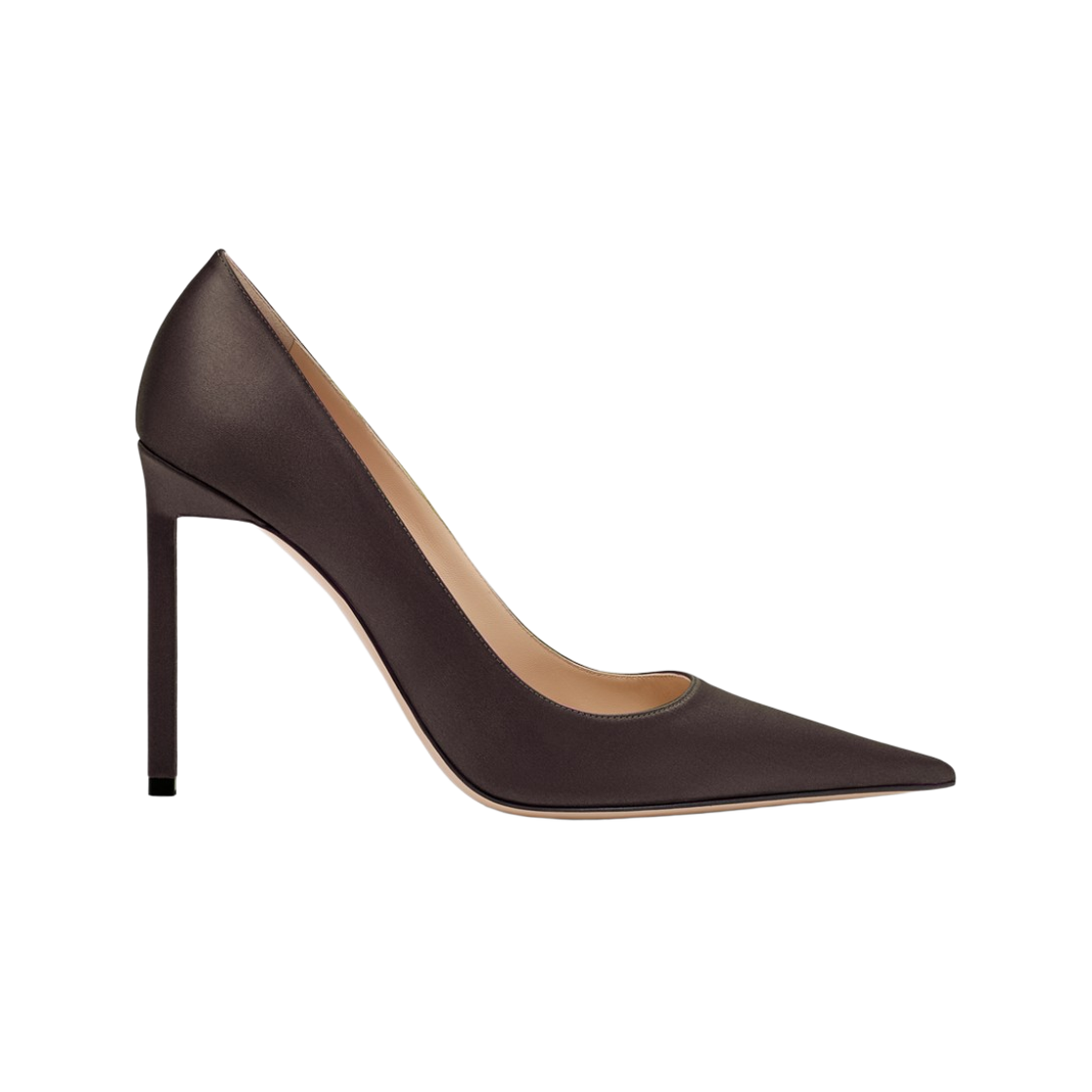W3721-TSA001N-1B087 (W) Tom Ford Satin Betty Pump Espresso