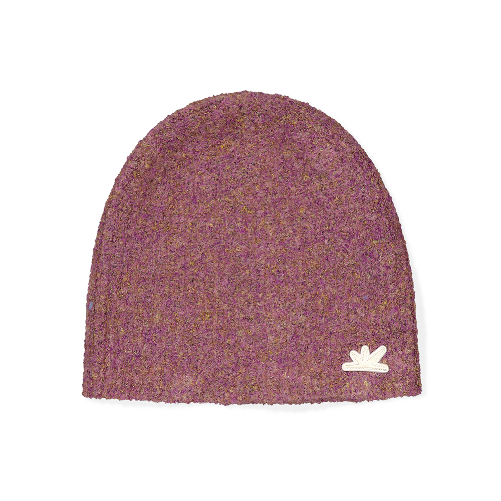 [트리플적립]썬러브 헤더 부클 비니 핑크([트리플적립]SUNLOVE Heather Boucle Beanie Pink) - 1