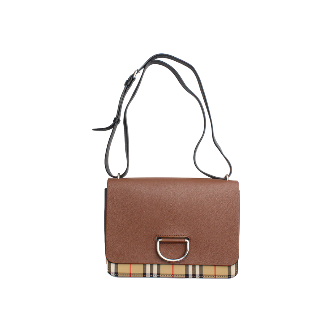 버버리 브라운 체크 숄더 겸 크로스백(Burberry Brown Check Shoulder and Crossbody Bag)