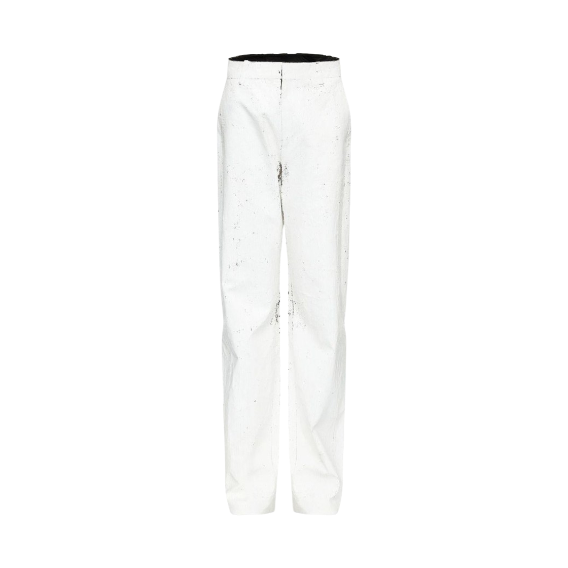 S62KB0224M35437002F (W) MM6 Maison Margiela Wax Pants White
