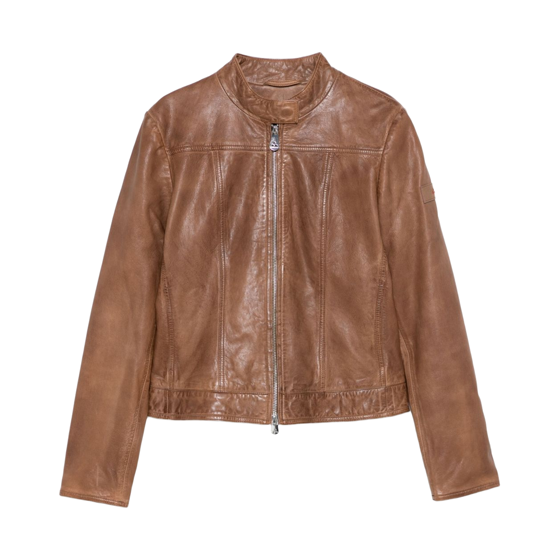 (W) 페트레이 레더 자켓 브라운((W) Peuterey Leather Jacket Brown)