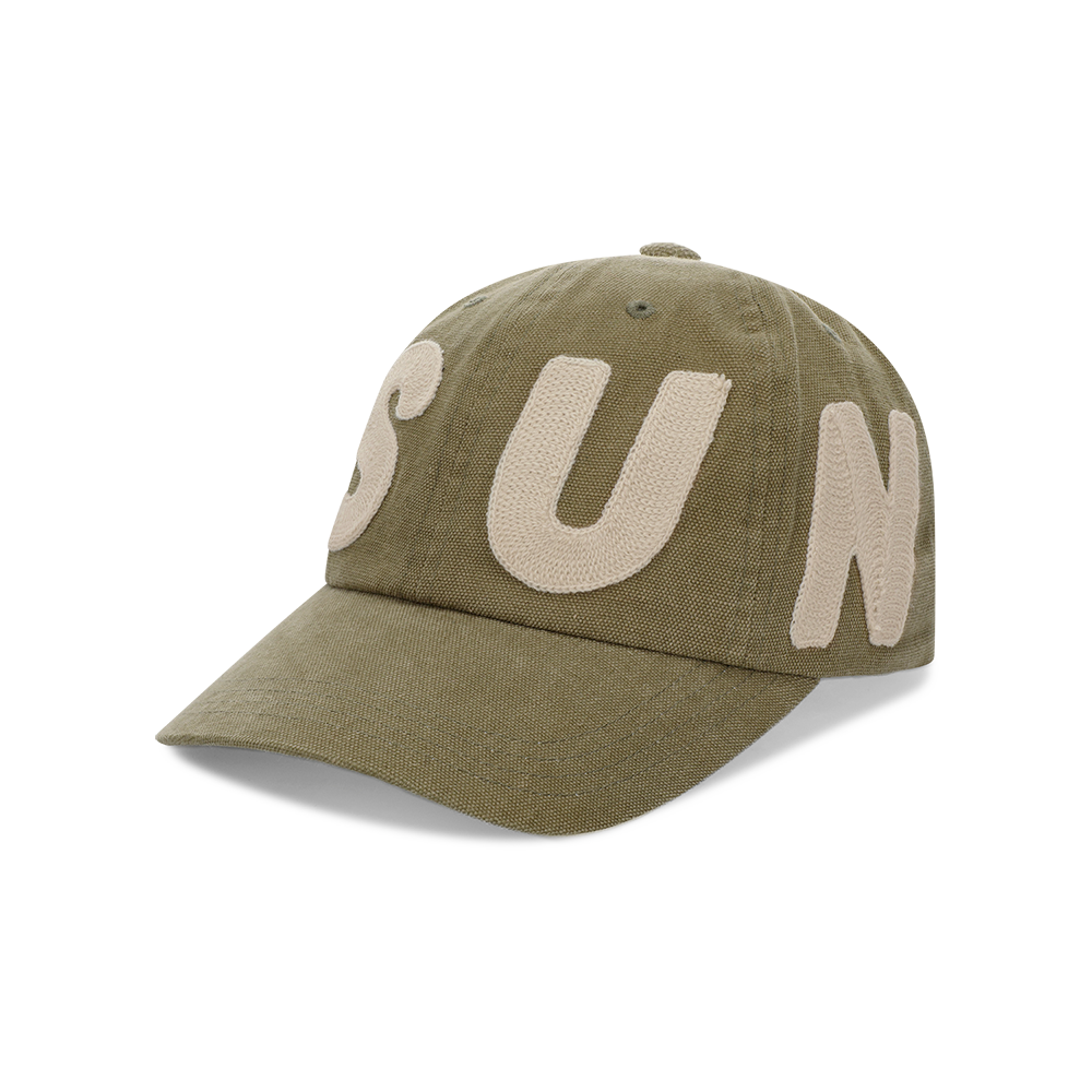 SLCO0WHWBC04OV [트리플적립]SUNLOVE Embro Capital Cap Olive
