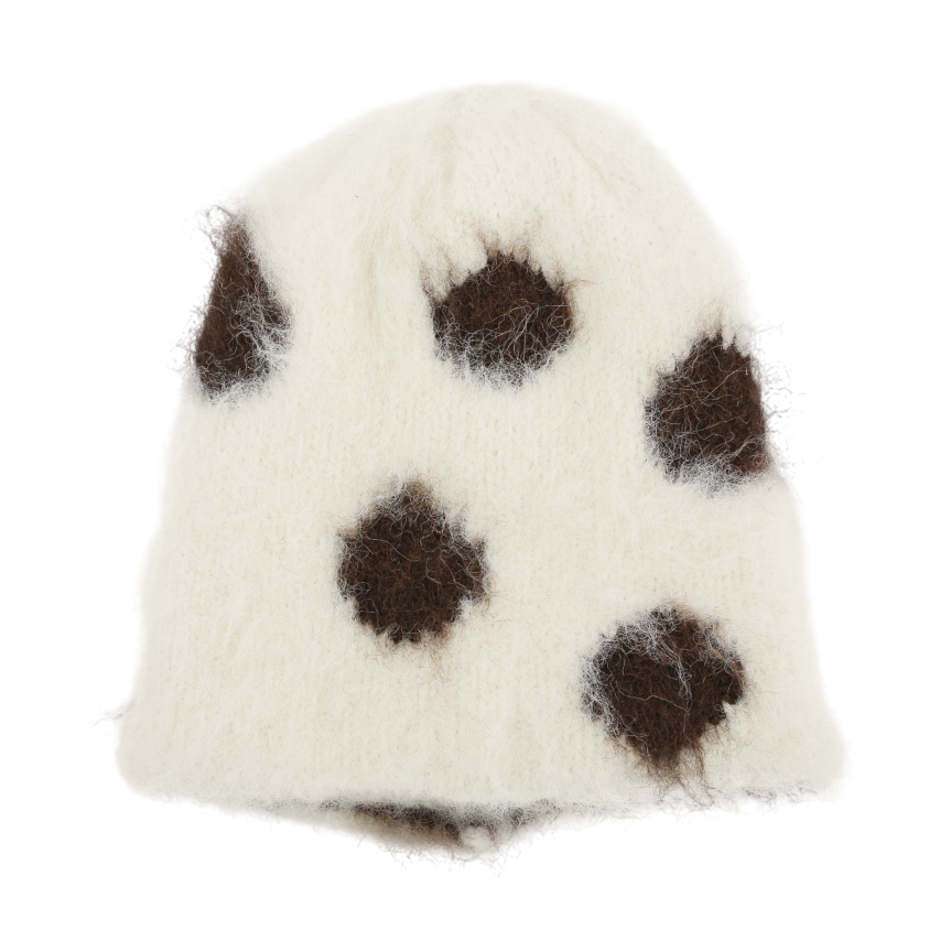 아수라 도트 블러쉬 비니 아이보리(Asura Dot Blush Beanie Ivory) - 2