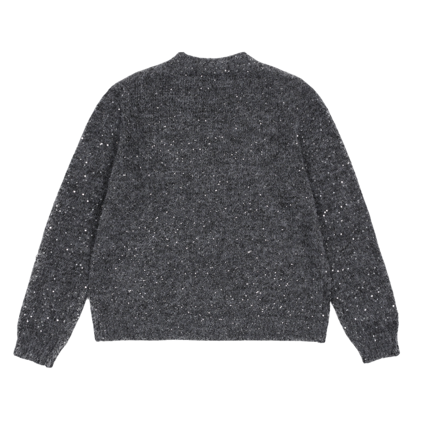 아수라 트윙클 울 가디건 차콜(Asura Twinkle Wool Cardigan Charcoal) - 2