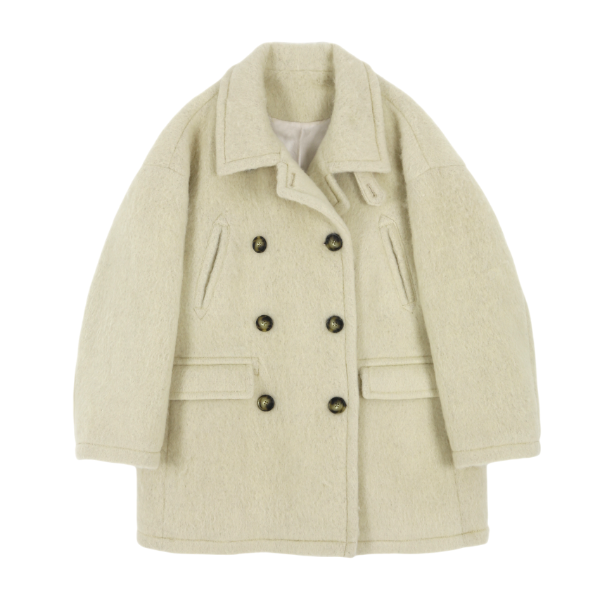 A25FWCT49BG0F Asura Winter Haze Coat Beige