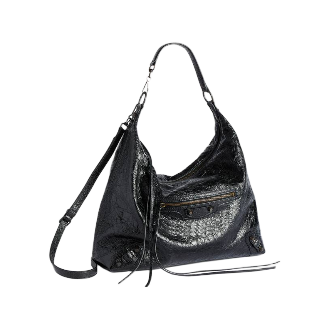 발렌시아가 르 시티 호보백 미디움 블랙(Balenciaga Le City Hobo Bag Medium Black) - 2