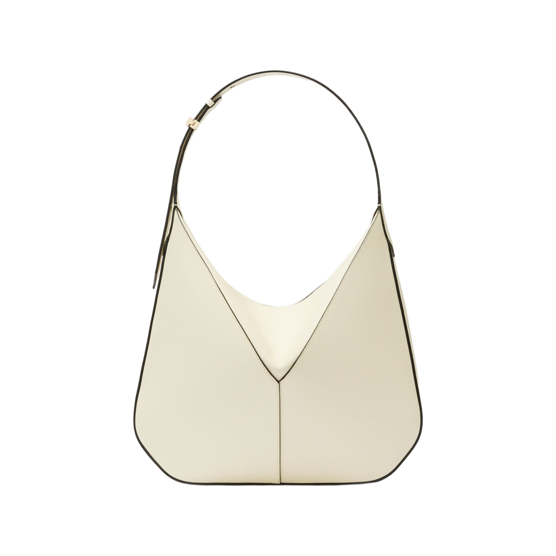 WBVV0066010LOC99WW Valextra Vivi Medium Hobo Bag Pergamena White