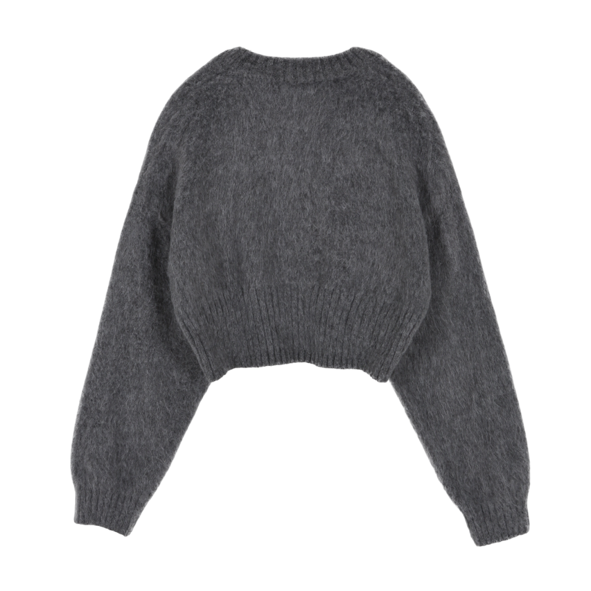 아수라 헤어리 브러시 니트 그레이(Asura Hairly Brush Knit Grey) - 2