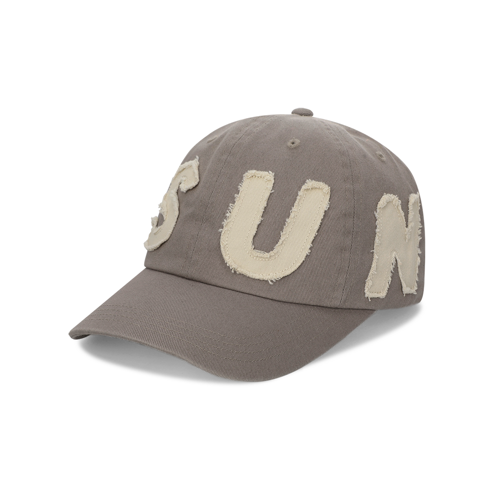SLCO0WHWBC02GR SUNLOVE Cut Off Capital Cap Grey
