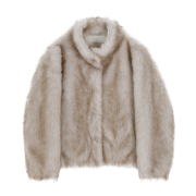 Asura Mist Tone Fur Jacket Ivory
