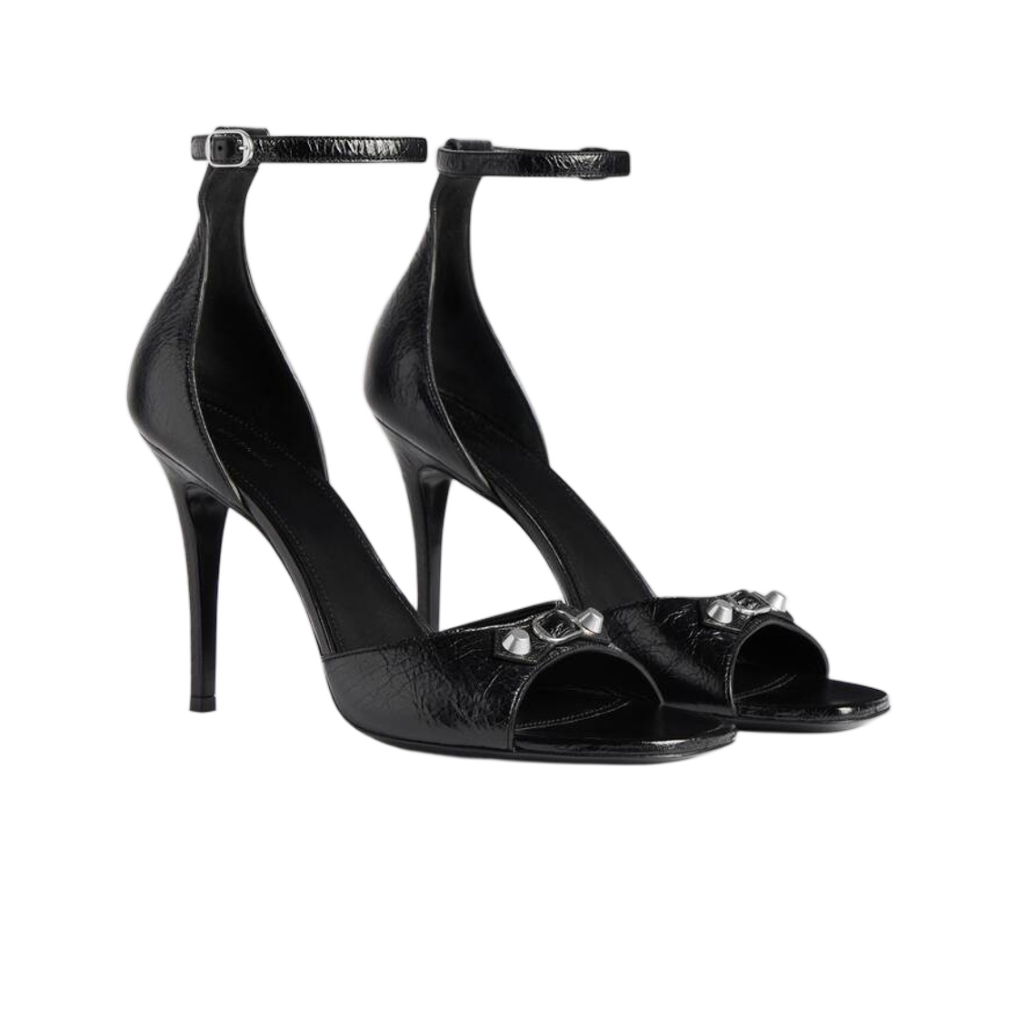 (W) 발렌시아가 시티 업타운 샌들 블랙((W) Balenciaga City Uptown Sandal Black) - 2