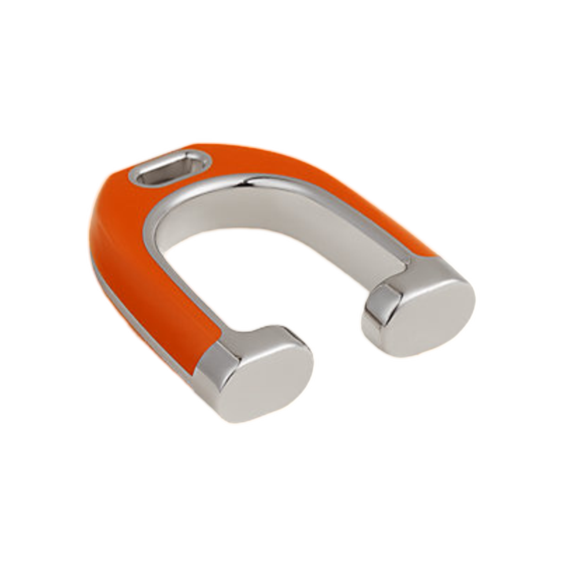 에르메스 에트리에 이어 커프 래커드 메탈 & 팔라듐 하드웨어 프(Hermes Etrier Ear Cuff Lacquered Metal & Palladium Feu) - 1