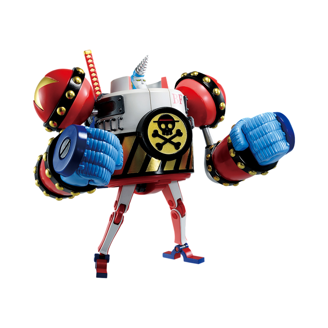 반다이 제일복권 원피스 vol.100 기념 H상 장군 프랑키 레이드 피규어(Bandai Ichiban Kuji One Piece vol.100 Anniversary H Prize General Franky Raid Figure) - 1