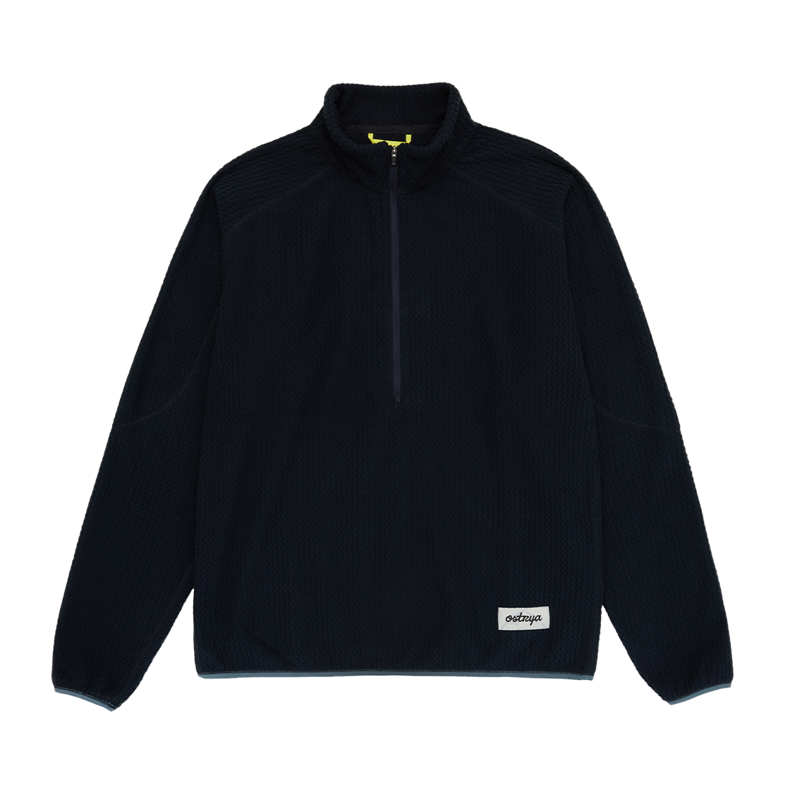 FW25TF01BLK Ostrya 25FW Alpinum Half Zip Fleece Black