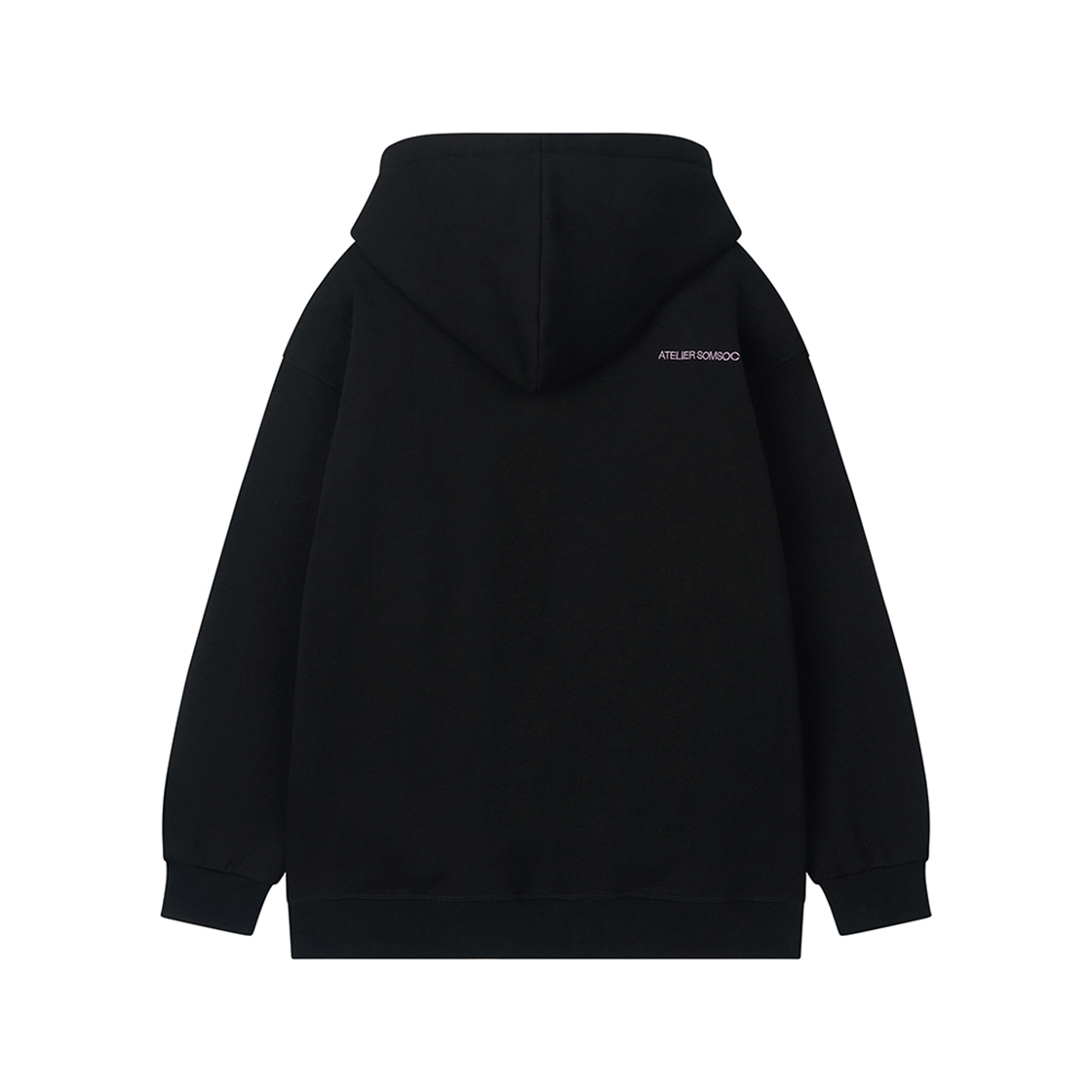 솜속 론느 심볼 아트워크 후디 블랙(SOMSOC Ronne Symbol Artwork Hoodie Black) - 2