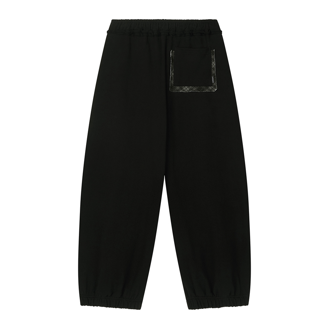 솜속 노바 체크 스웻 팬츠 블랙(SOMSOC Nova Check Sweat Pants Black) - 2