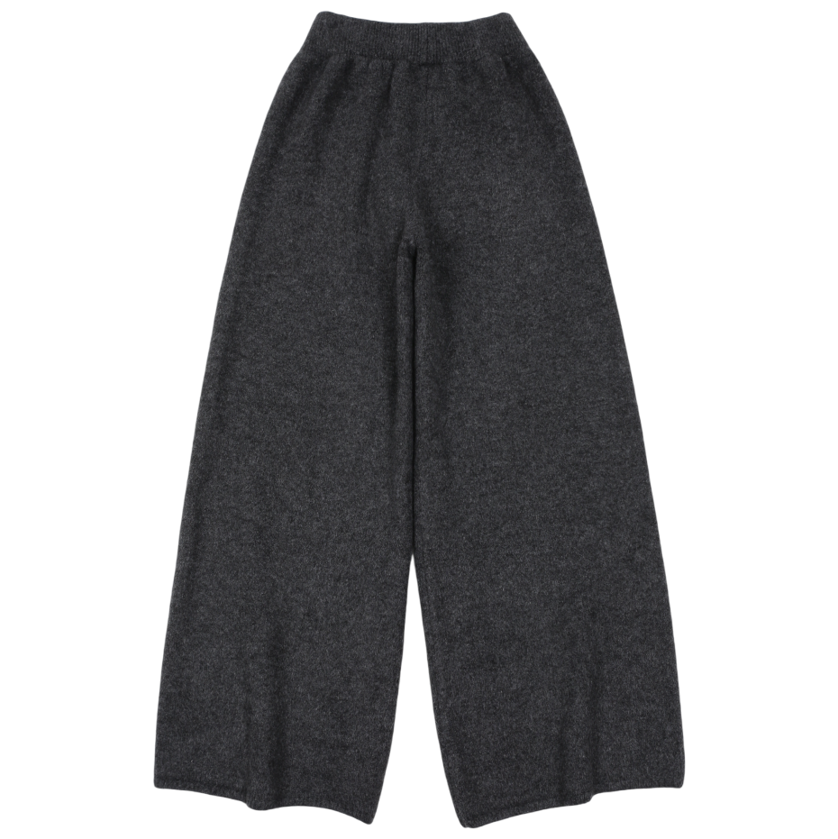 아수라 AS 베이직 니트 와이드 팬츠 다크 그레이(Asura As Basic Knit Wide Pants Dark Grey) - 2