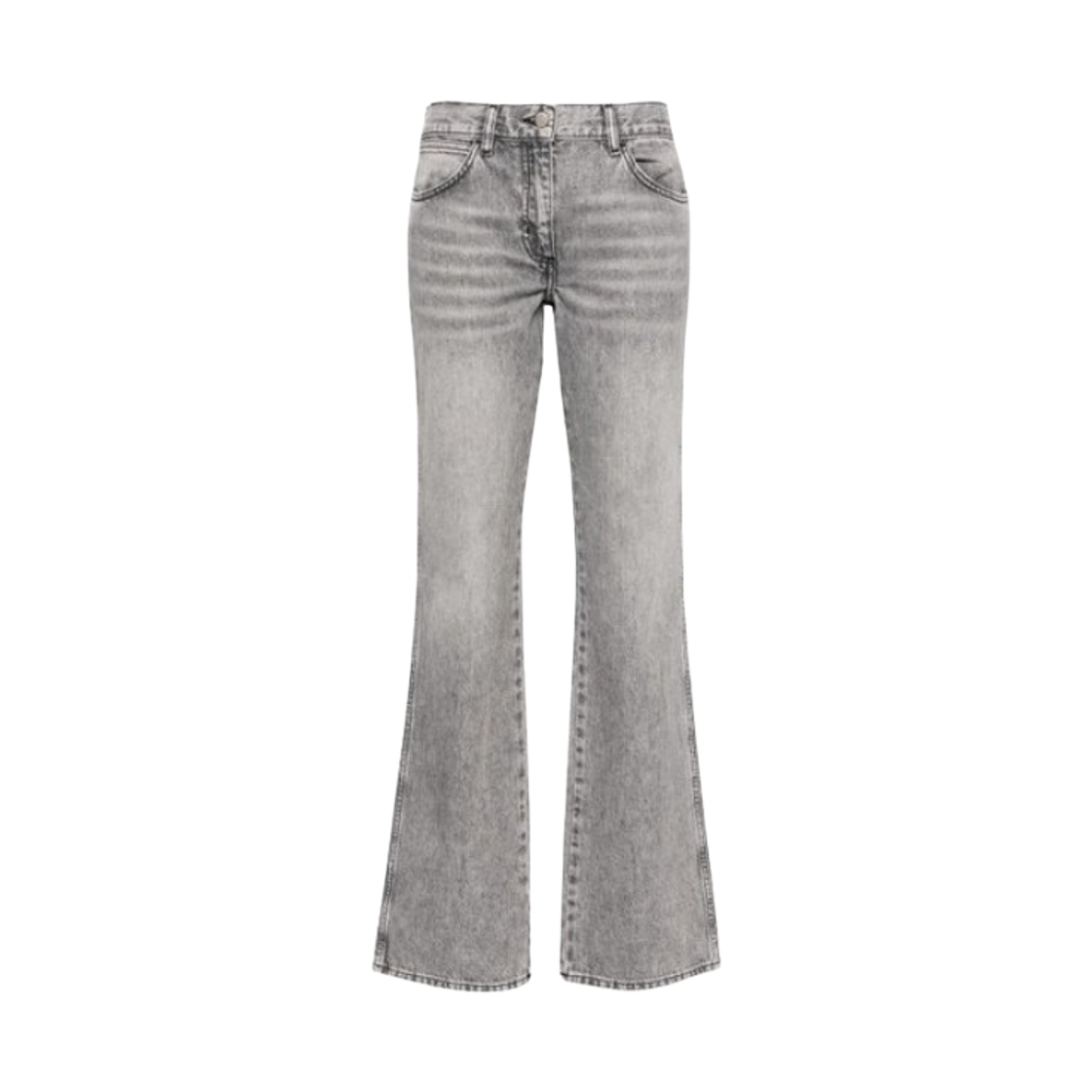 (W) 이로 플레어 진 그레이((W) Iro Flare Jeans Grey)