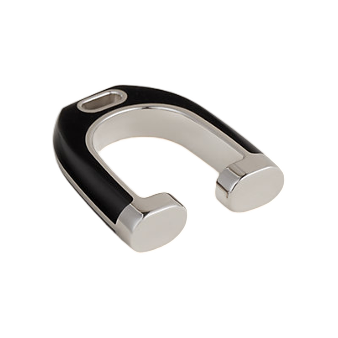 에르메스 에트리에 이어 커프 래커드 메탈 & 팔라듐 하드웨어 누아(Hermes Etrier Ear Cuff Lacquered Metal & Palladium Noir) - 1