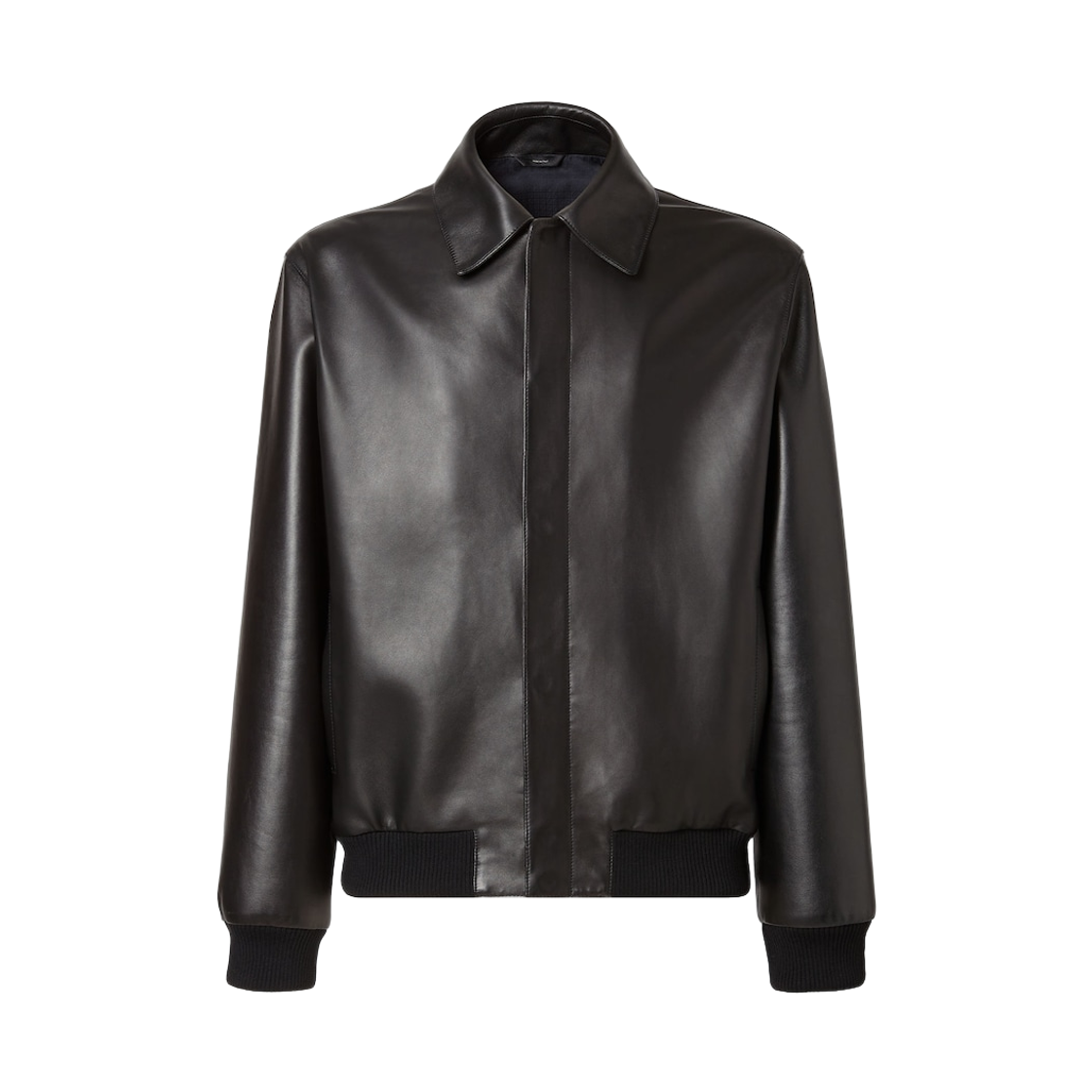 FPJ139ATJZF0GME Fendi Leather Blouson Black