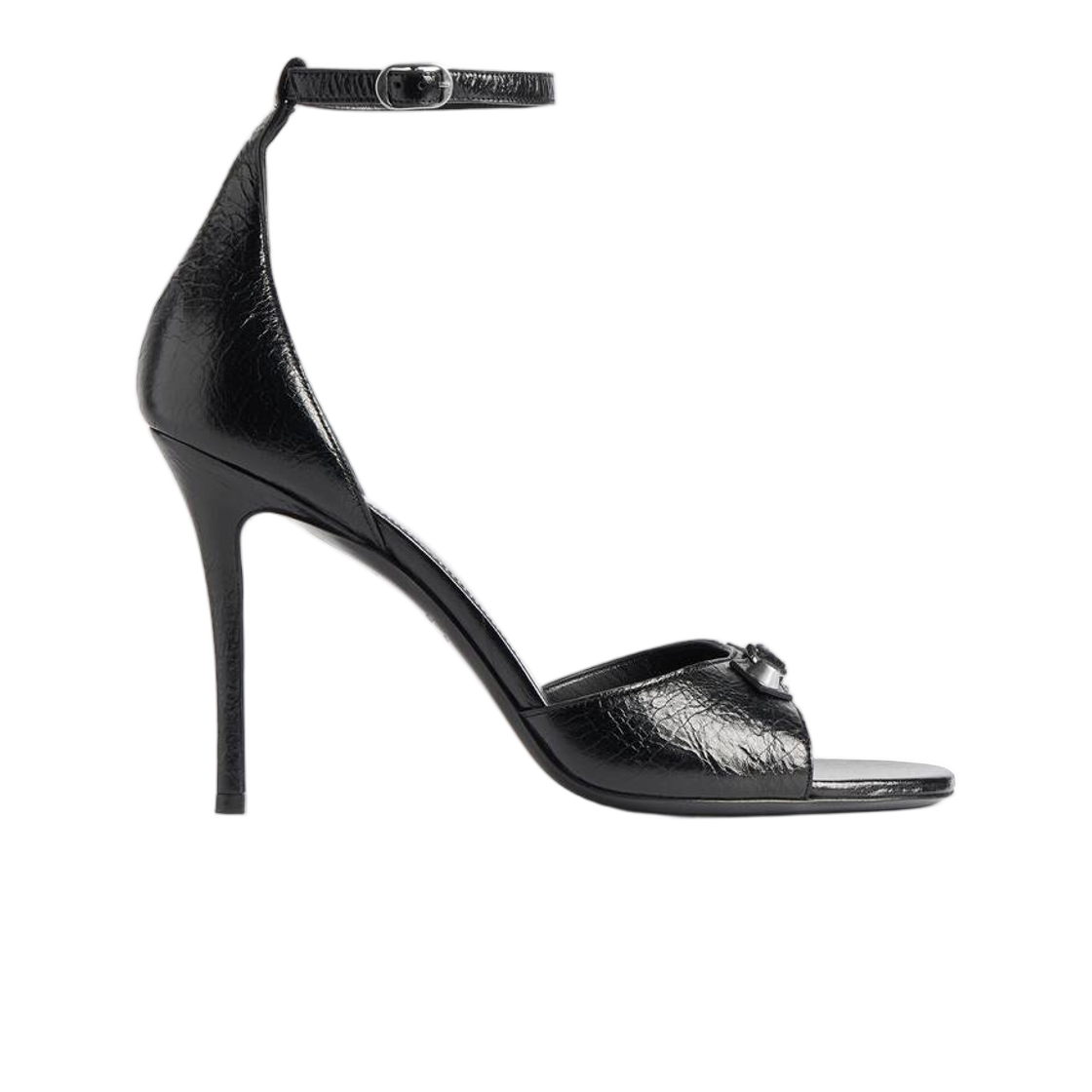 854007WAD4Y1080 (W) Balenciaga City Uptown Sandal Black