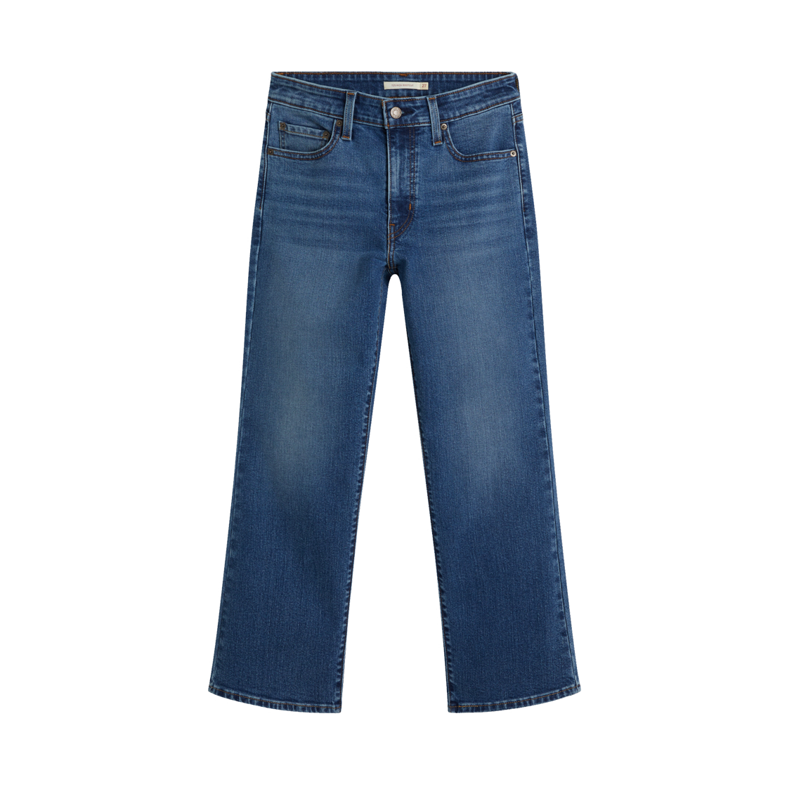 001W1-0003 Levi's 725 High-rise Bootcut Jeans Midium Indigo