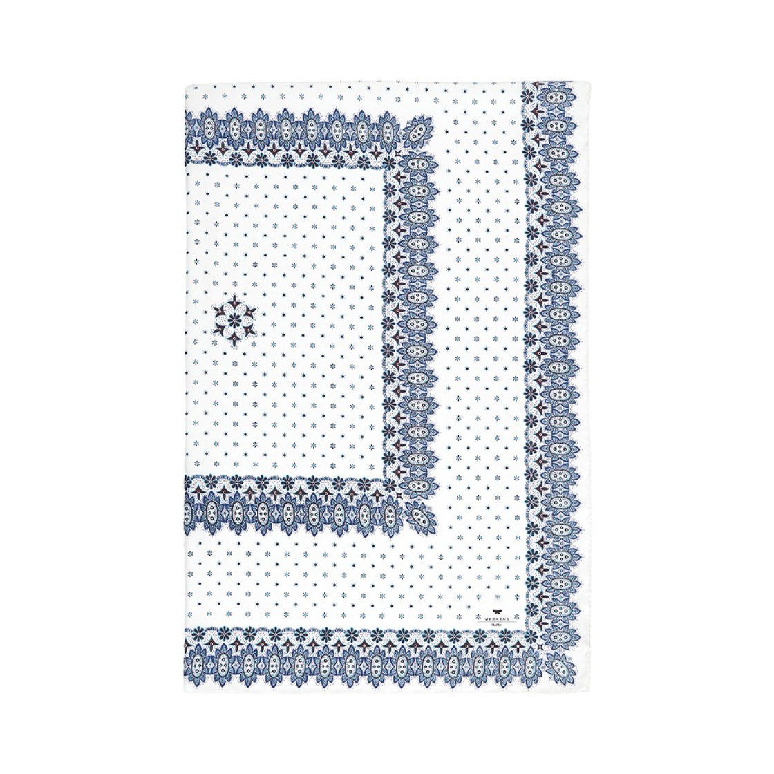 ONESTO-003 (W) Weekend Max Mara Silk Scarf White - 25FW