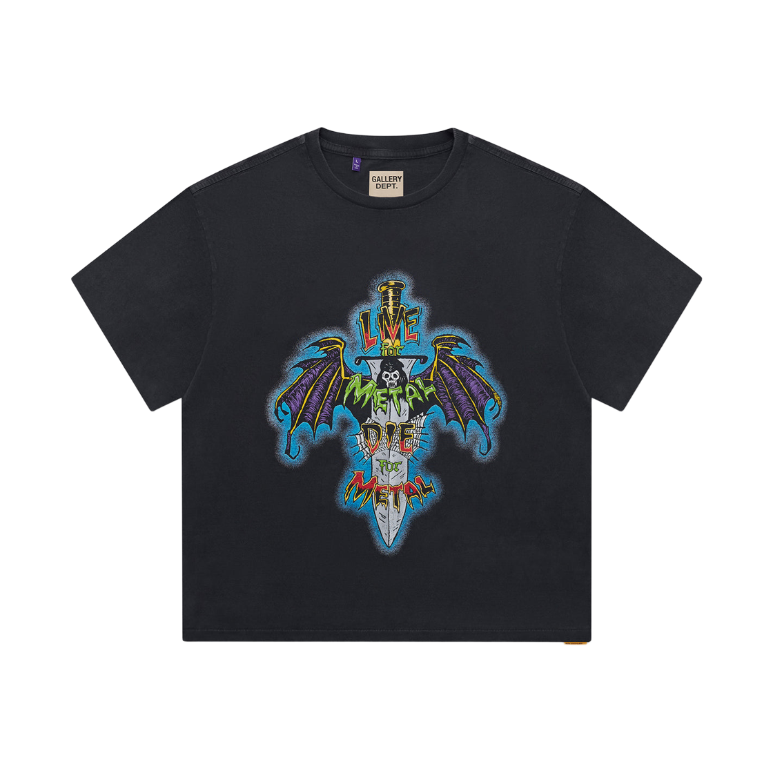 LFM-10287 Gallery Dept. Live For Metal Vintage Black