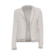 (W) Iro Shavani Cotton Jacket Grey