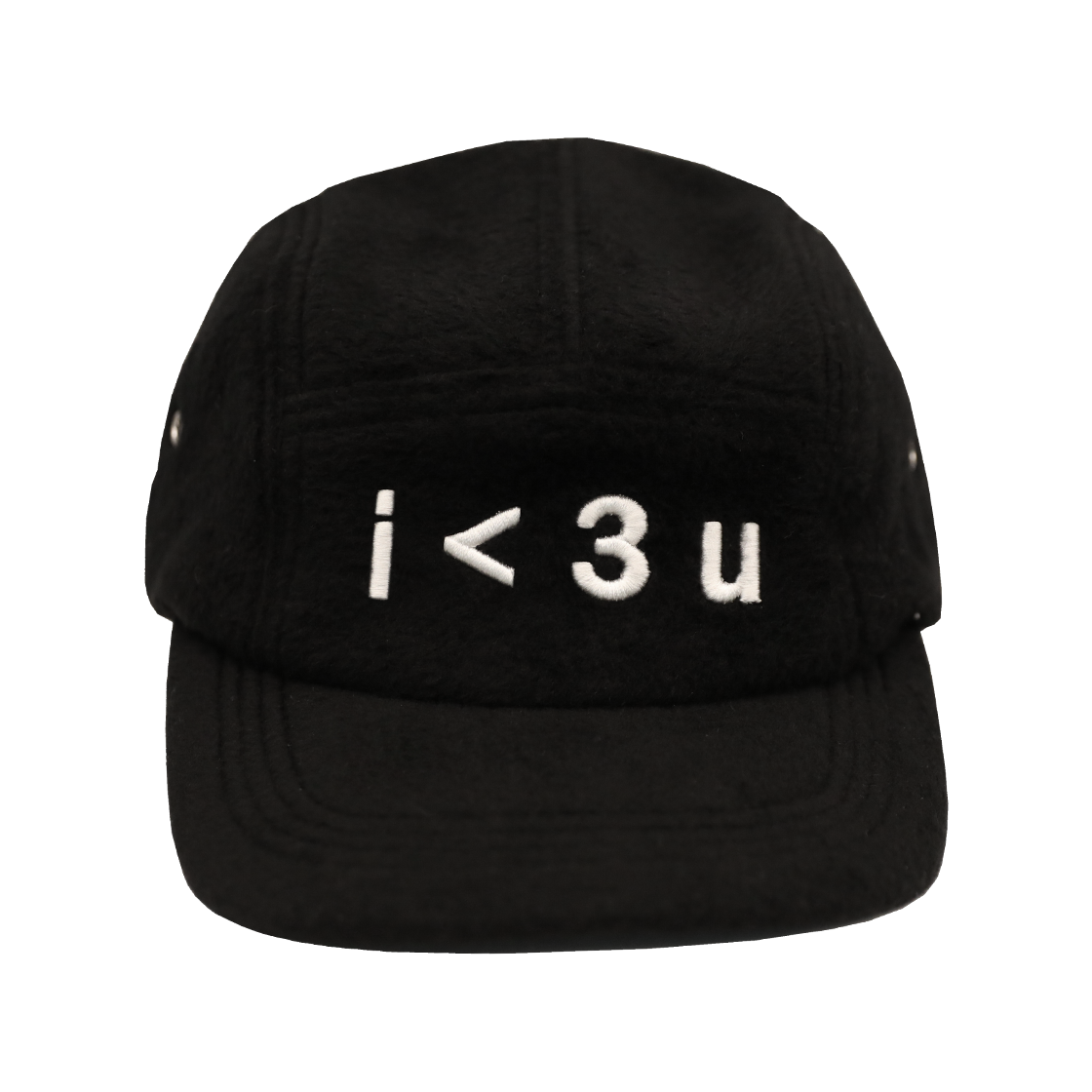 LUV051 UGLYSHADOW I Love You Camp Cap Black