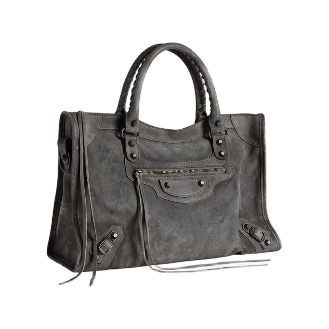 발렌시아가 르 시티 백 미디움 스톰 그레이(Balenciaga Le City Bag Medium Storm Grey) - 2