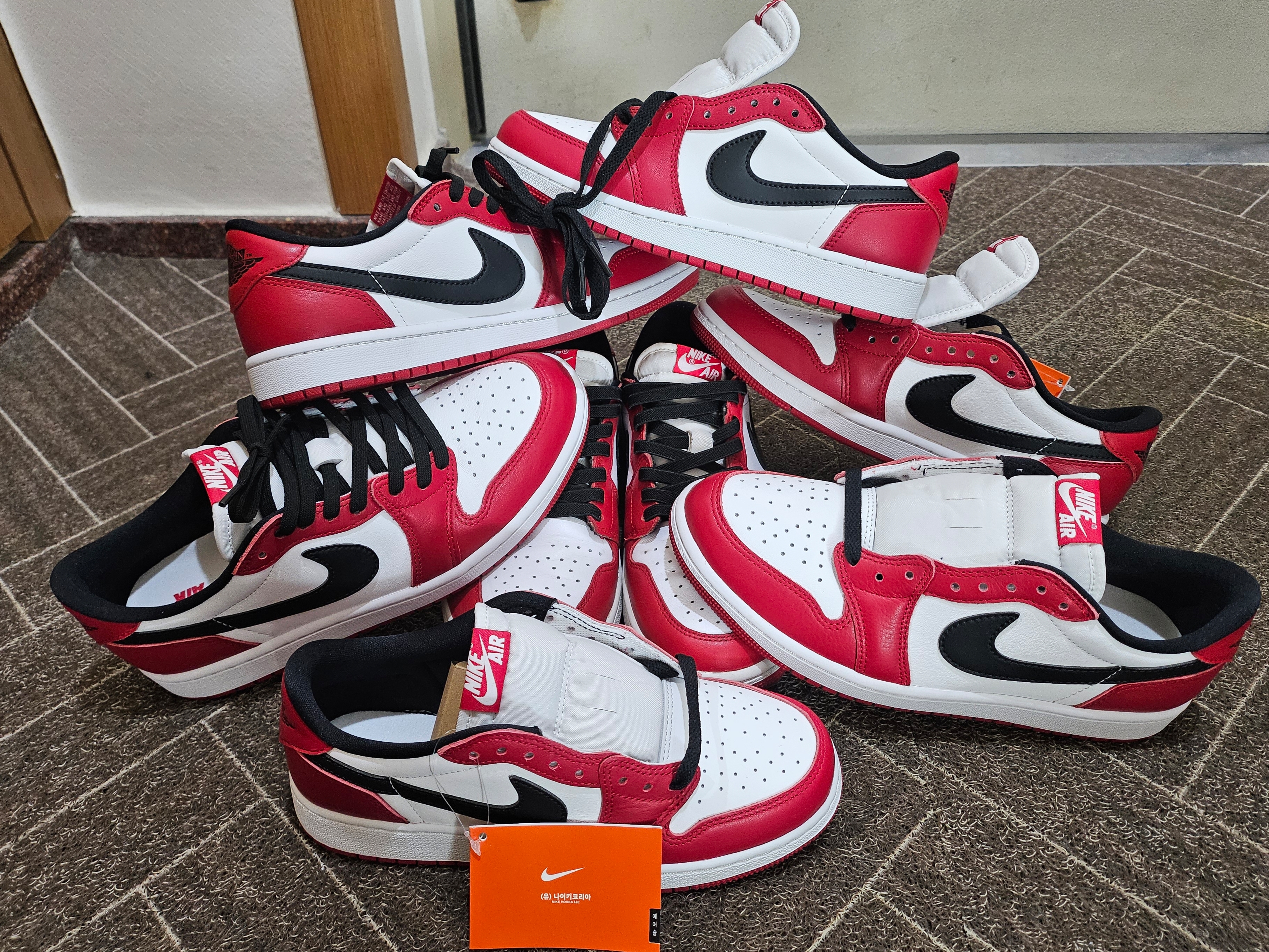 Jordan 1 Retro Low OG Chicago 착용 스타일