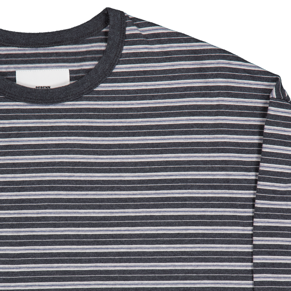 퍼렌 스트라이프 롱 슬리브 그레이(PERENN Stripe Long Sleeves Gray) - 3