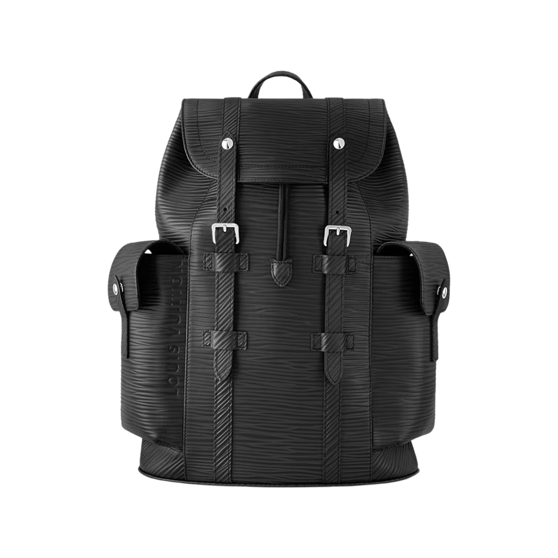M24326 Louis Vuitton Christopher MM Backpack Epi Leather Black