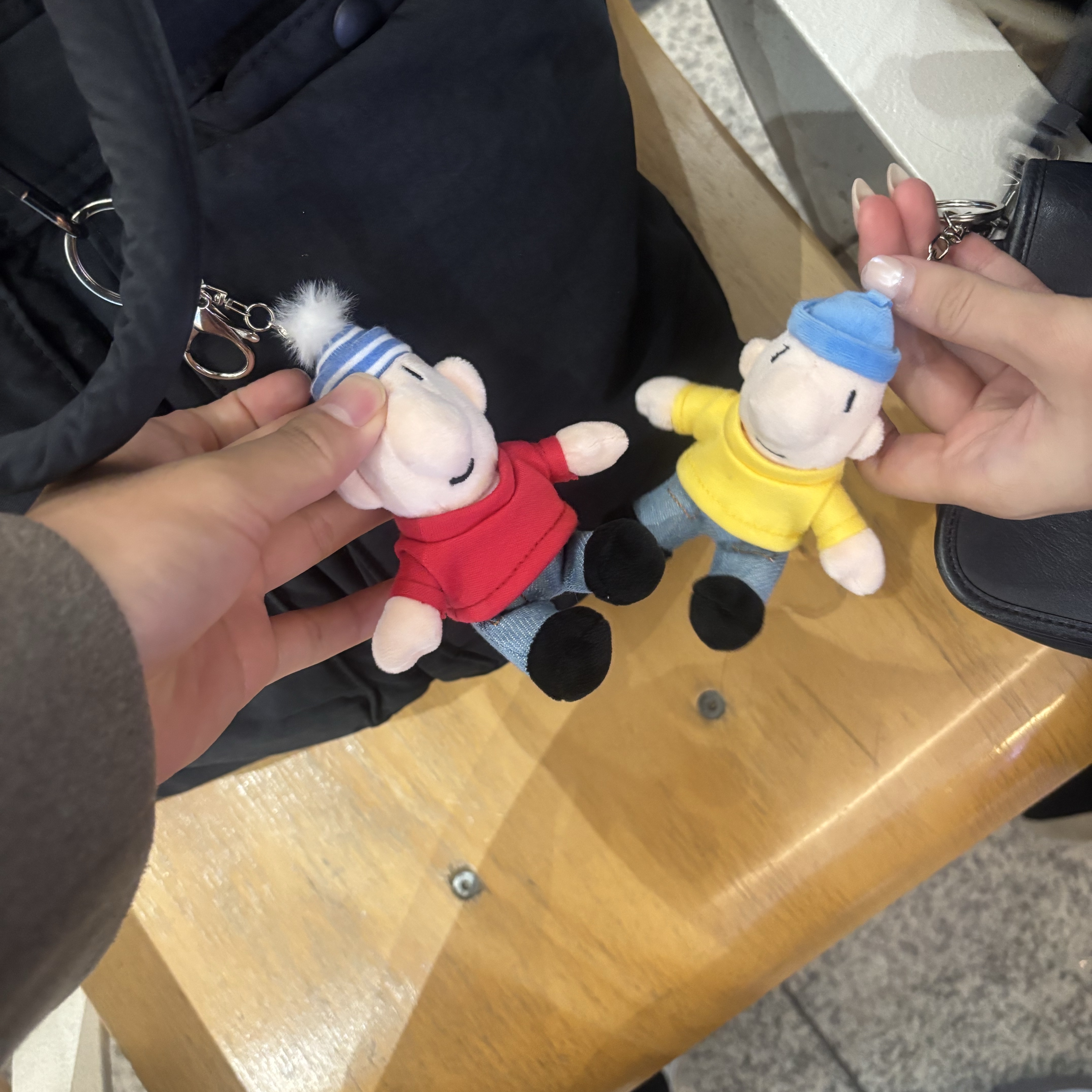 Dream C&C Pat&Mat Mini Keyring 10cm, Dream C&C Pat&Mat Mini Keyring 10cm 착용 스타일