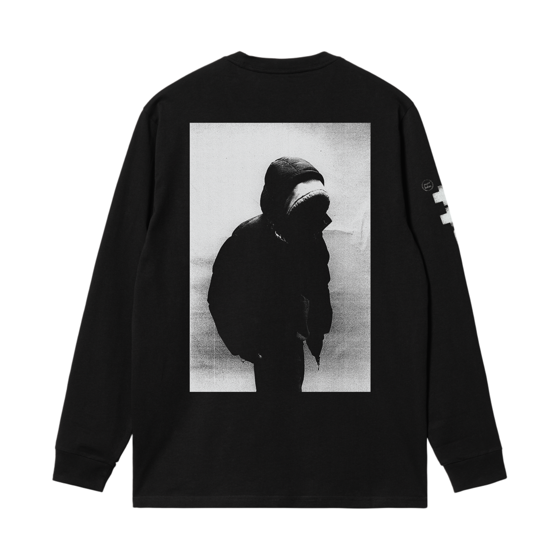 칼하트 WIP 롱슬리브 아카이브 스크립트 티셔츠 블랙(Carhartt WIP L/S Archive Script T-Shirt Black) - 2